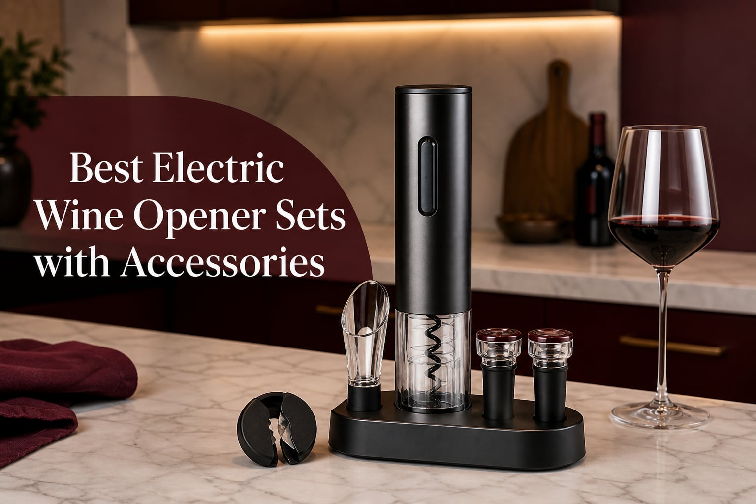 Best Electric Wine Opener Sets with Accessories