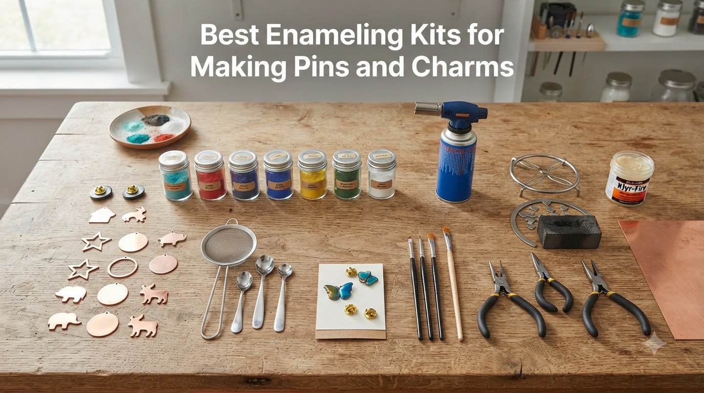 Best Enameling Kits for Making Pins and Charms