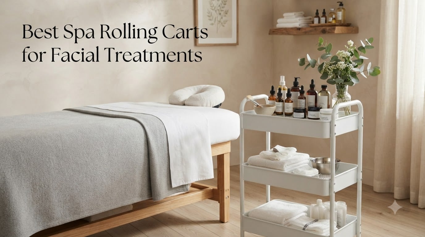 Best Spa Rolling Carts for Facial Treatments