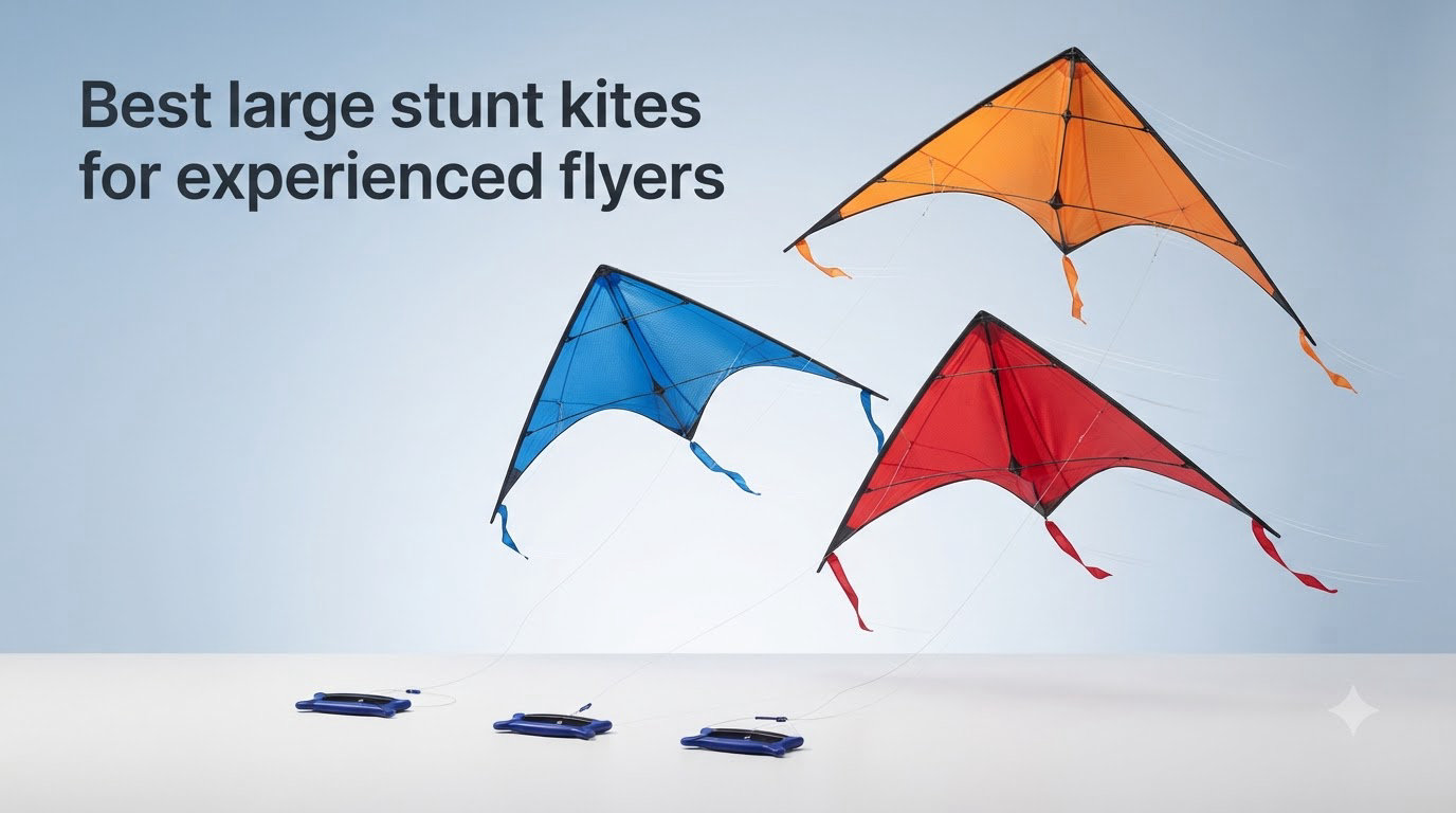 Best large stunt kites for experienced flyers