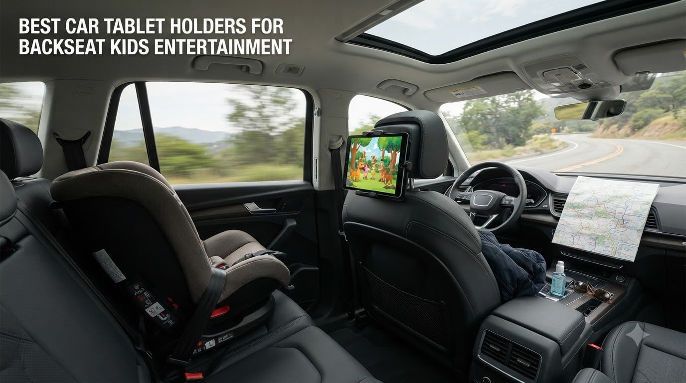 Best Car Tablet Holders for Backseat Kids Entertainment