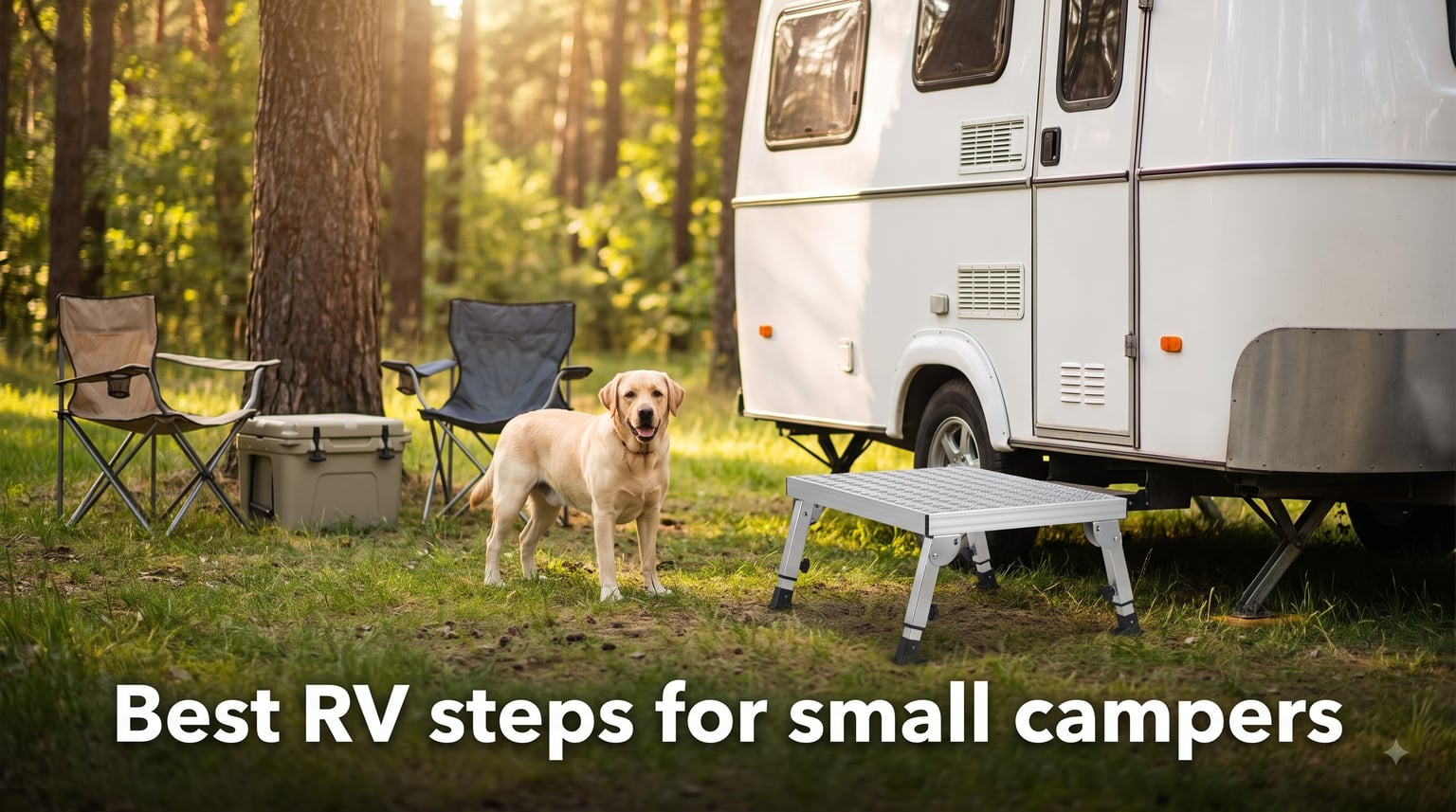 Best RV steps for small campers
