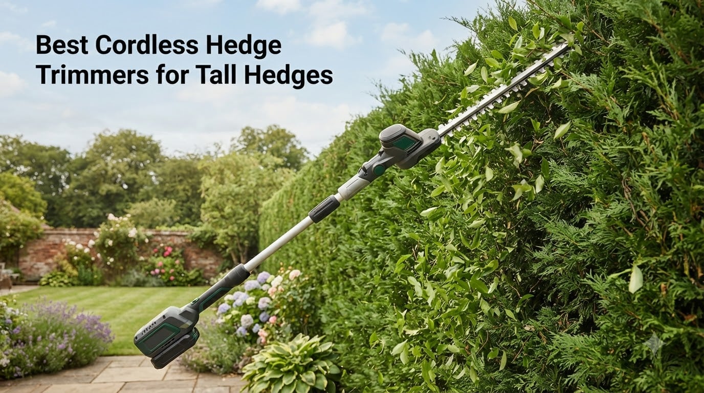 Best Cordless Hedge Trimmers for Tall Hedges