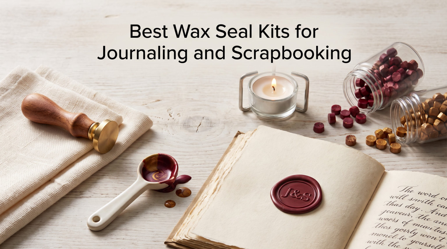 Best Wax Seal Kits for Journaling and Scrapbooking