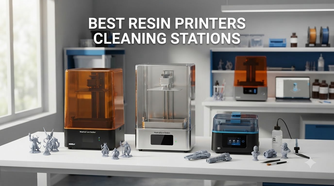 best resin printers cleaning stations