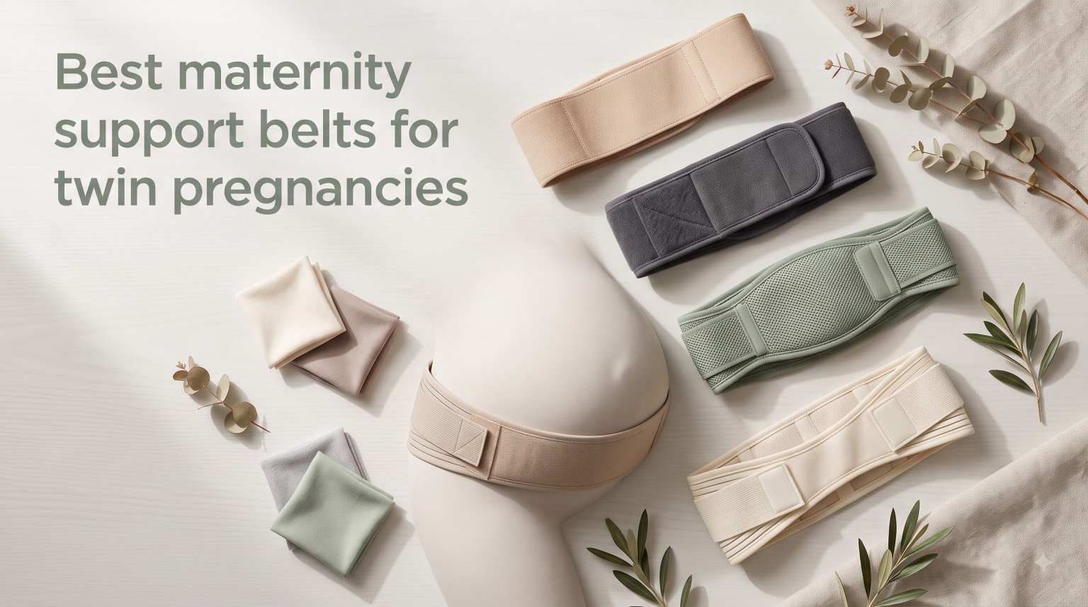 Best maternity support belts for twin pregnancies