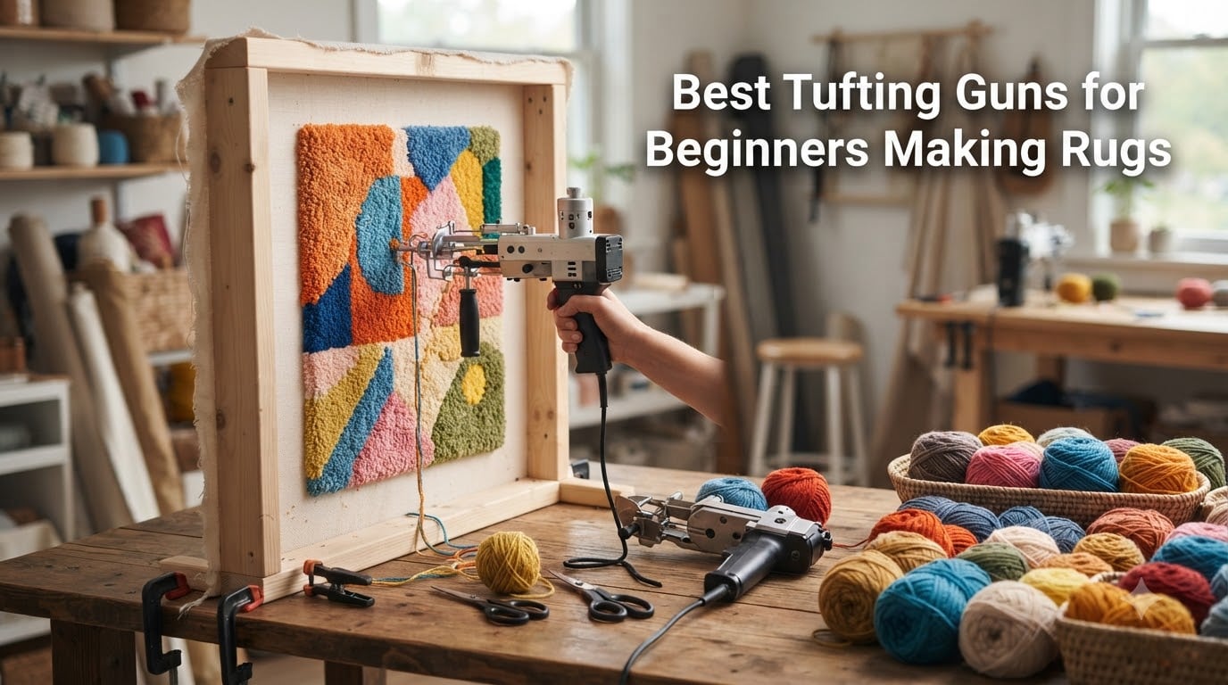 Best Tufting Guns for Beginners Making Rugs