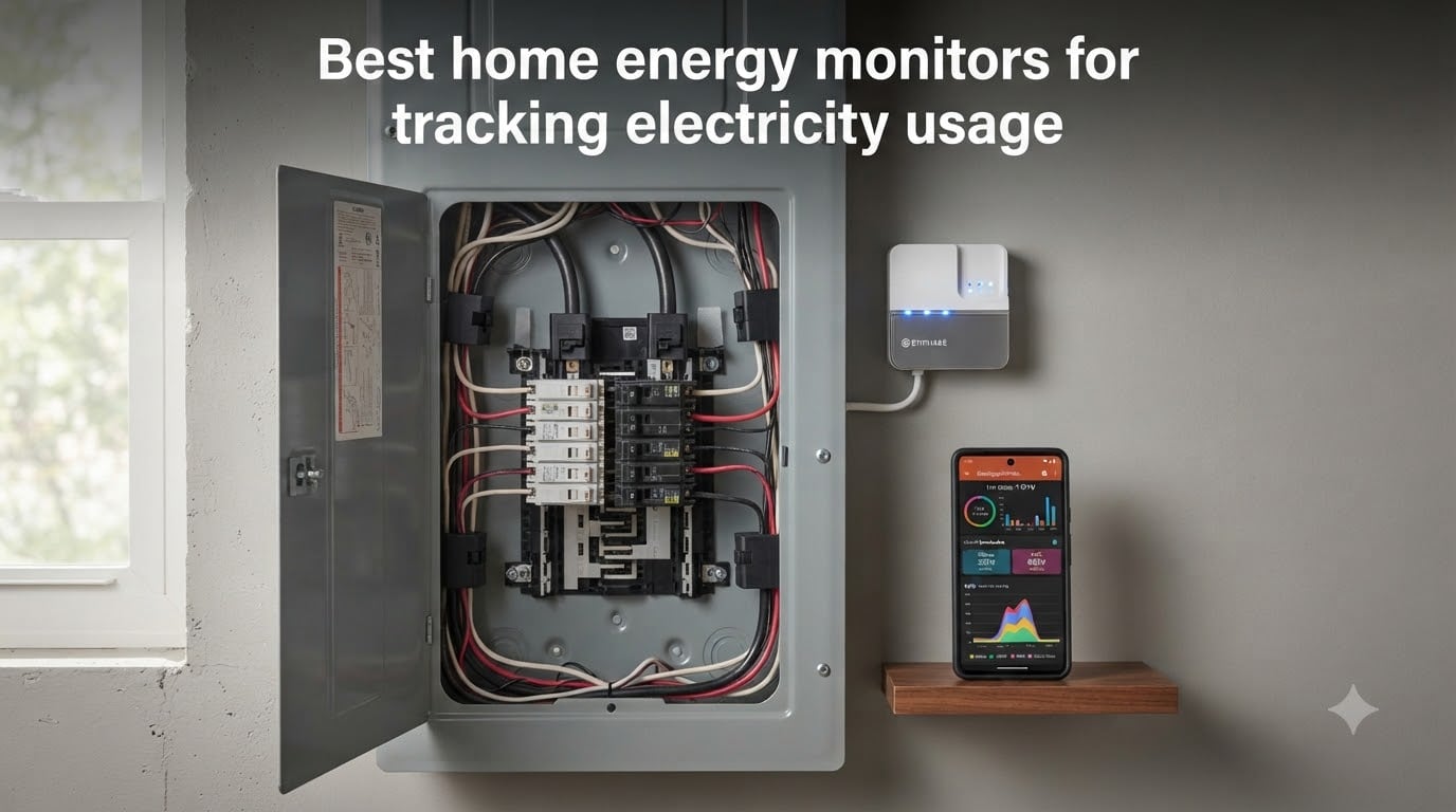 Best home energy monitors for tracking electricity usage
