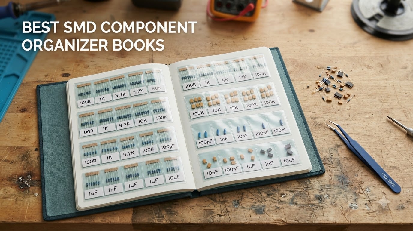 best smd component organizer books
