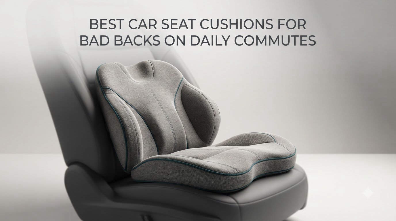 Best Car Seat Cushions for Bad Backs on Daily Commutes