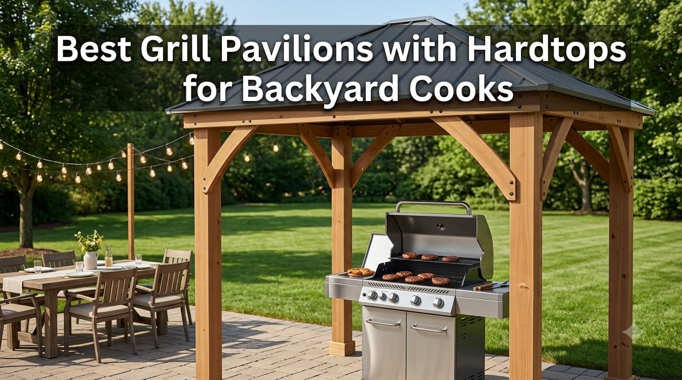Best Grill Pavilions with Hardtops for Backyard Cooks