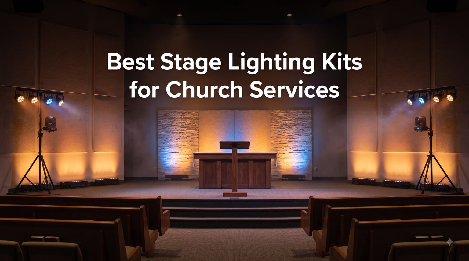 Best Stage Lighting Kits for Church Services
