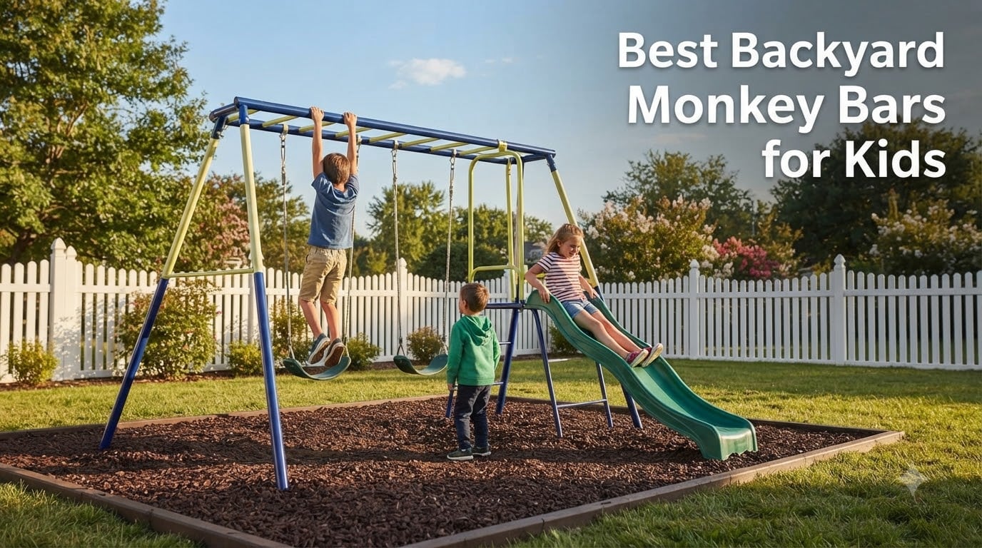 Best Backyard Monkey Bars for Kids