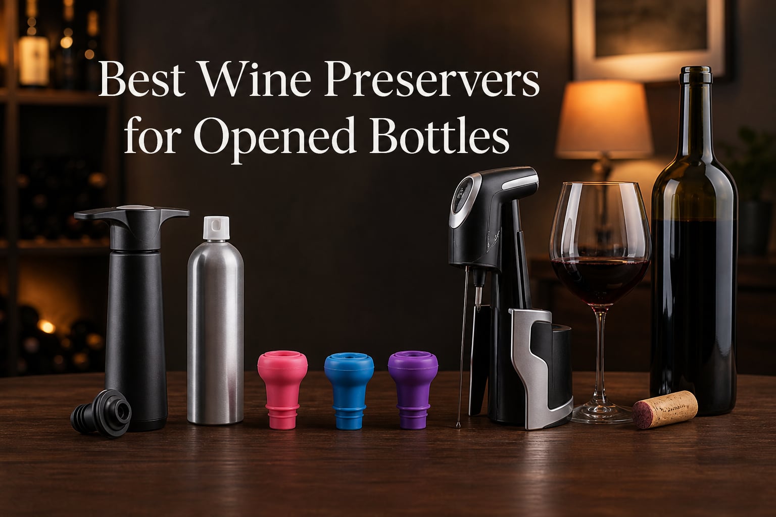 Best Wine Preservers for Opened Bottles