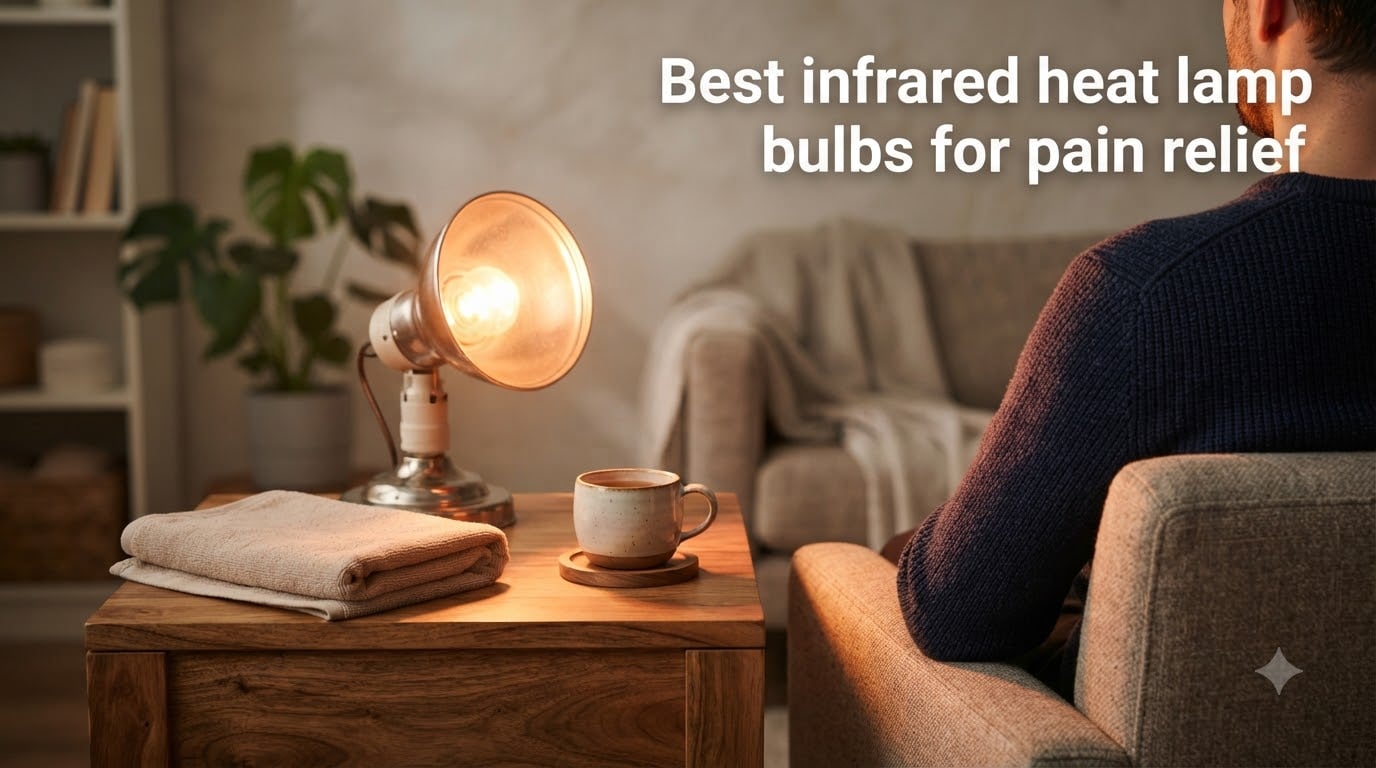 Best infrared heat lamp bulbs for pain relief