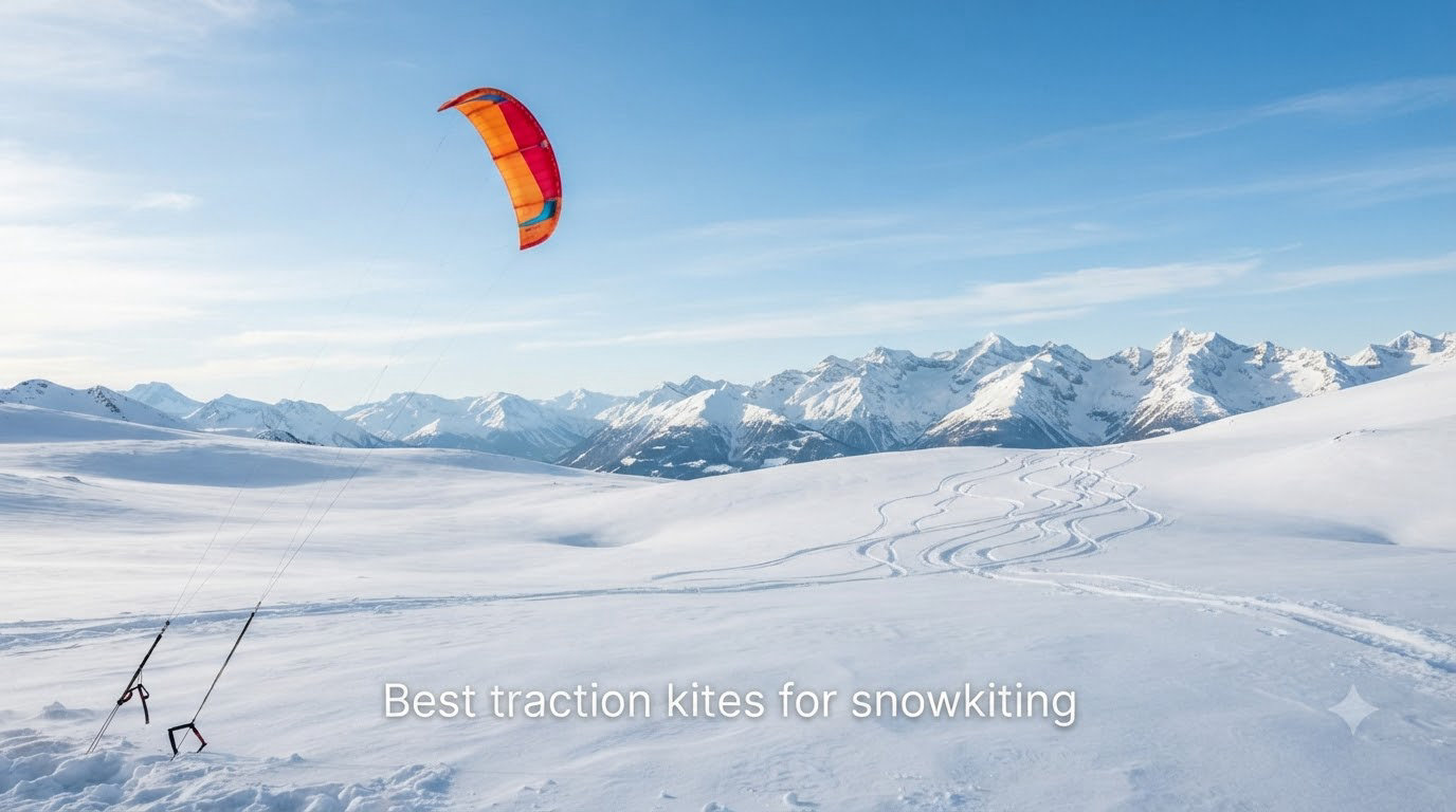 Best traction kites for snowkiting