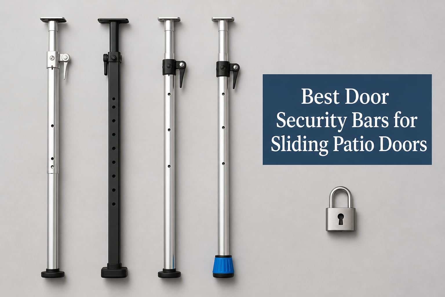 Best Door Security Bars for Sliding Patio Doors