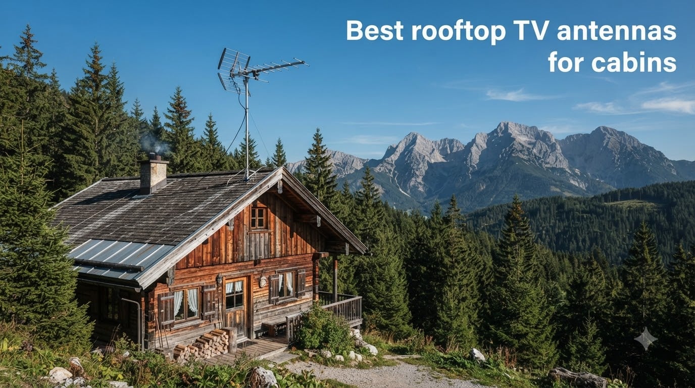 Best rooftop TV antennas for cabins