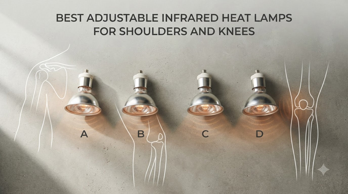 Best adjustable infrared heat lamps for shoulders and knees