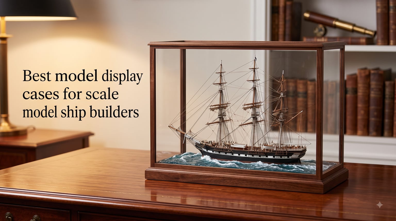 Best model display cases for scale model ship builders