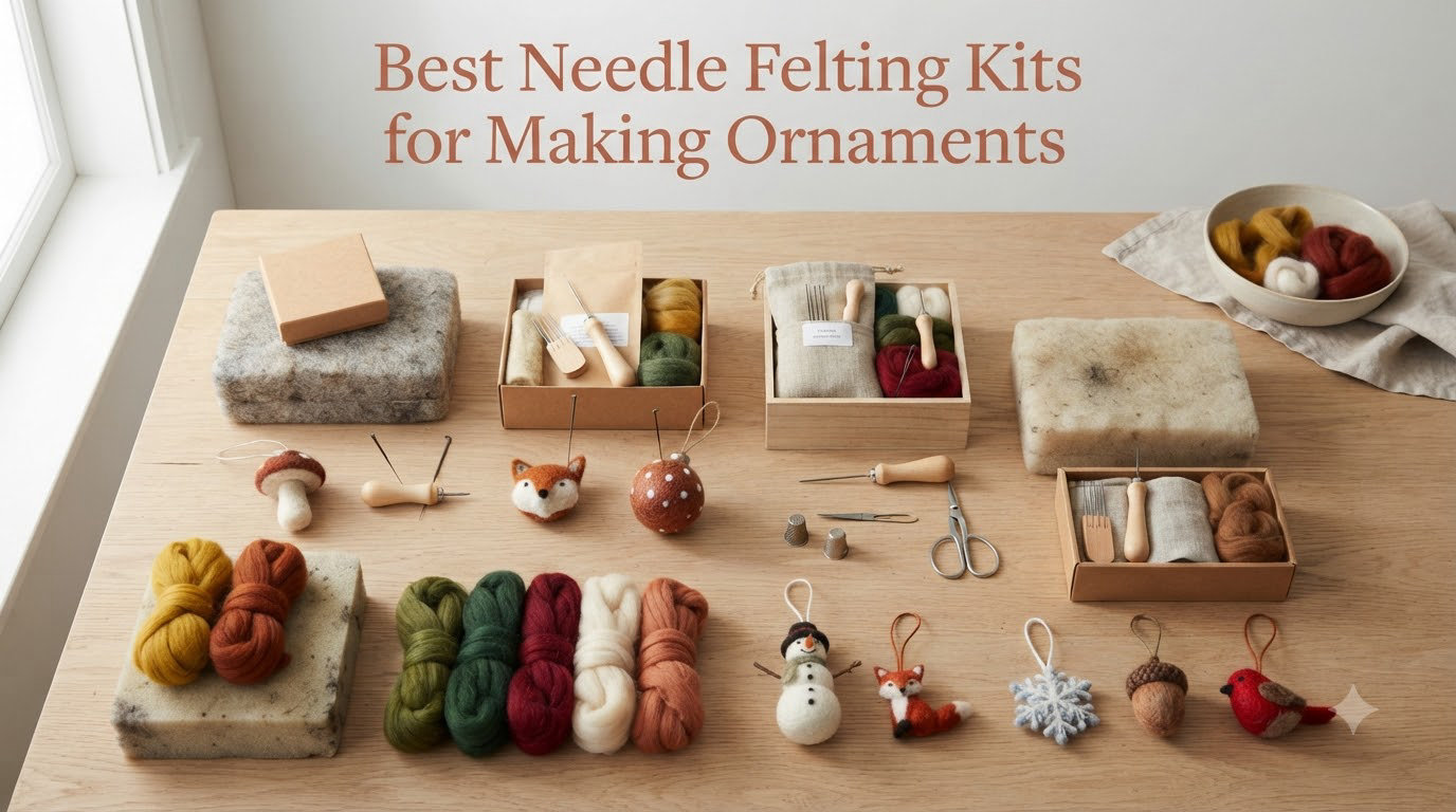 Best Needle Felting Kits for Making Ornaments