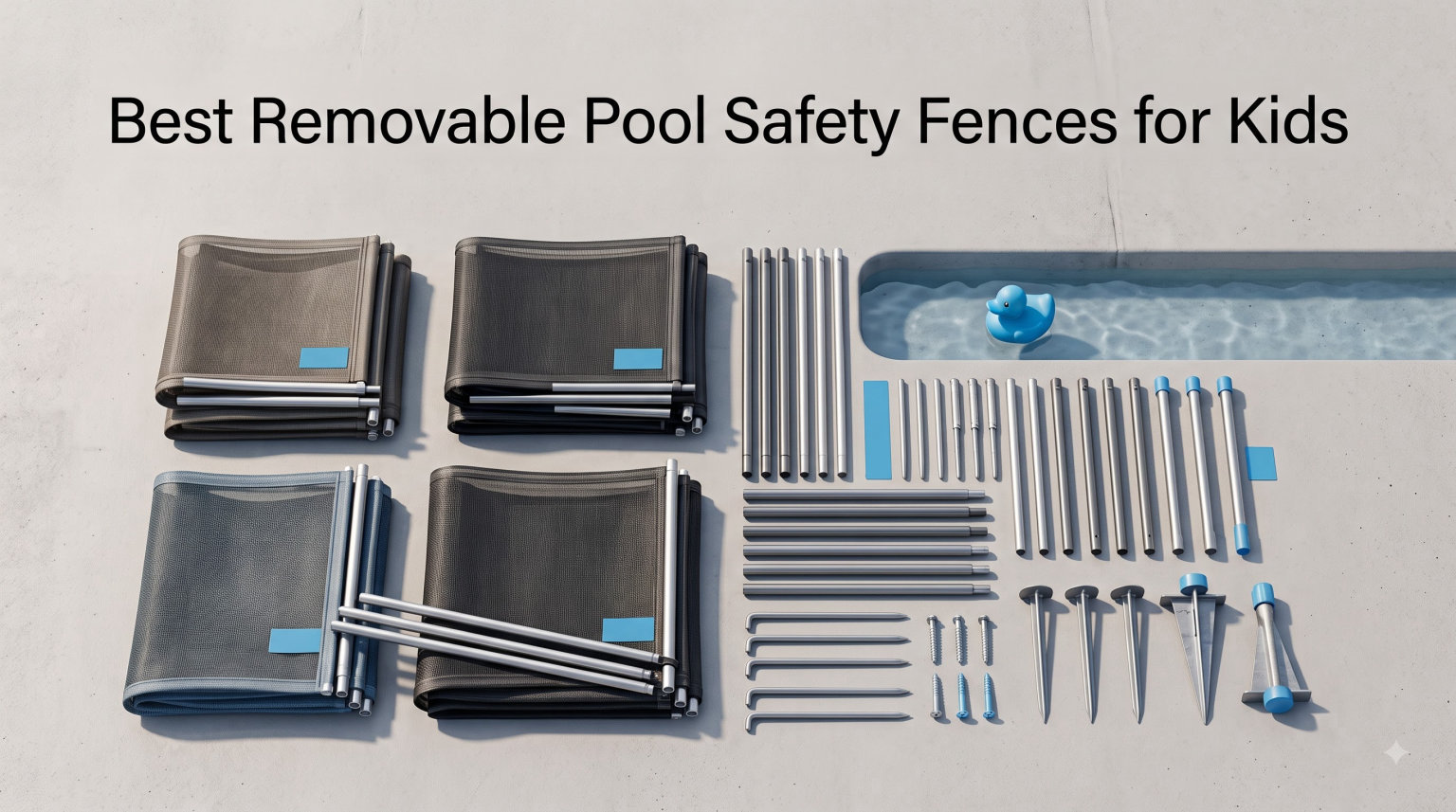 Best Removable Pool Safety Fences for Kids