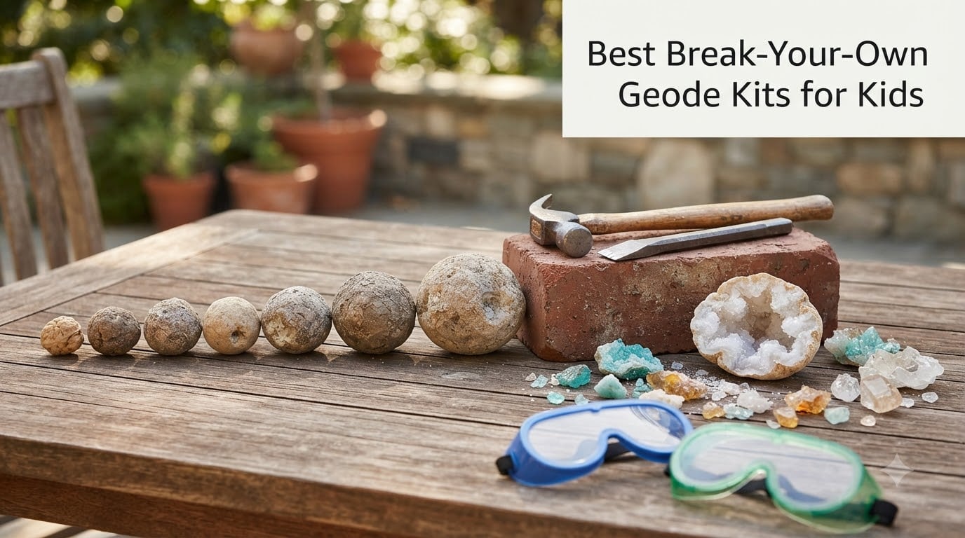 Best Break-Your-Own Geode Kits for Kids