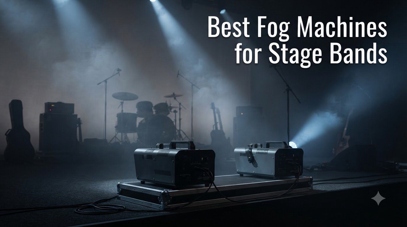 Best Fog Machines for Stage Bands