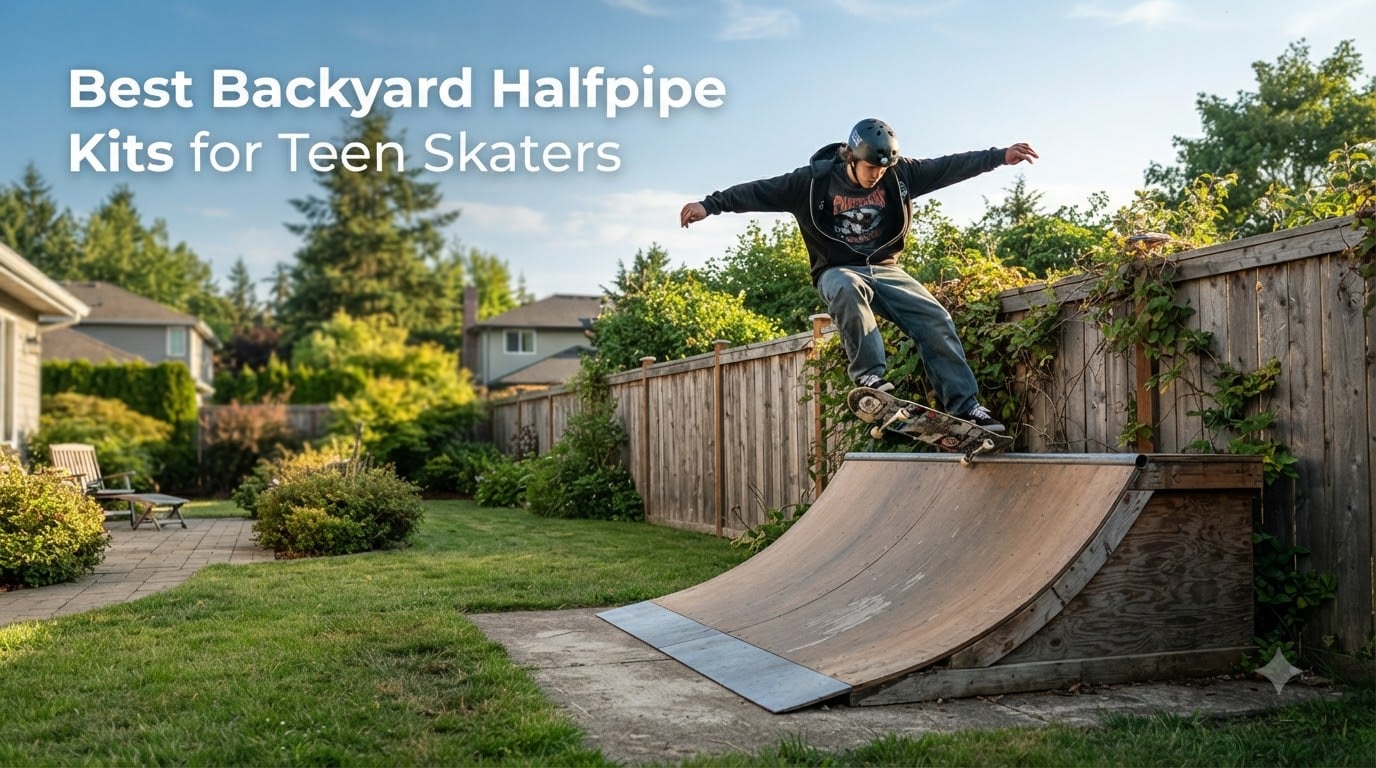 Best Backyard Halfpipe Kits for Teen Skaters