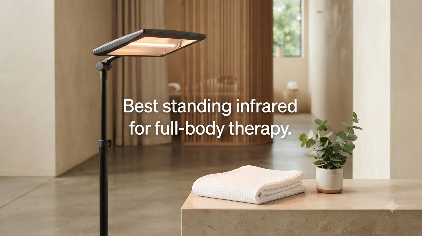 Best standing infrared heat lamps for full-body therapy