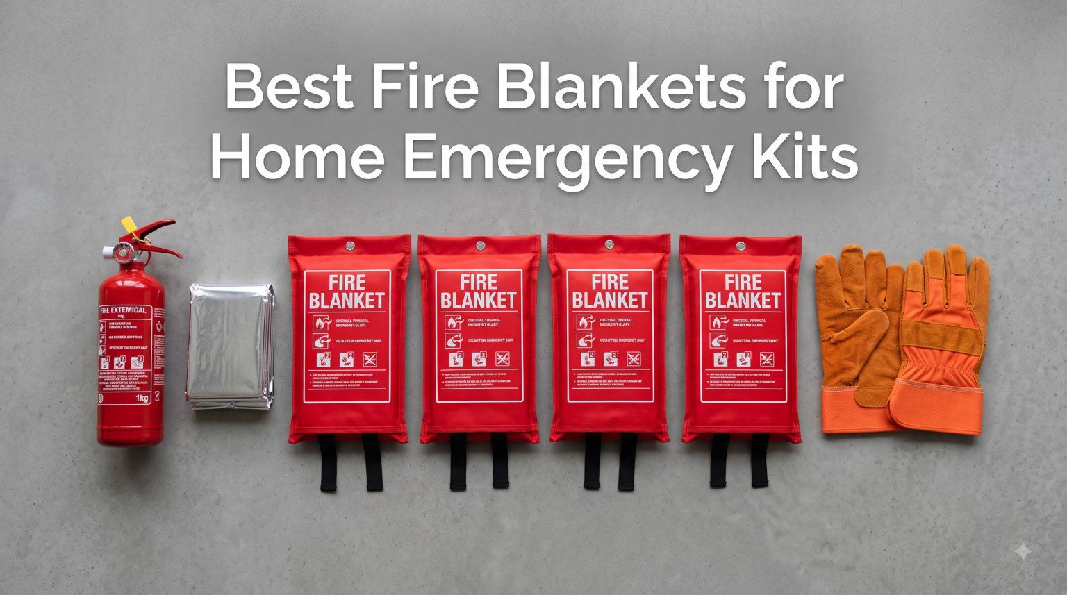 Best Fire Blankets for Home Emergency Kits
