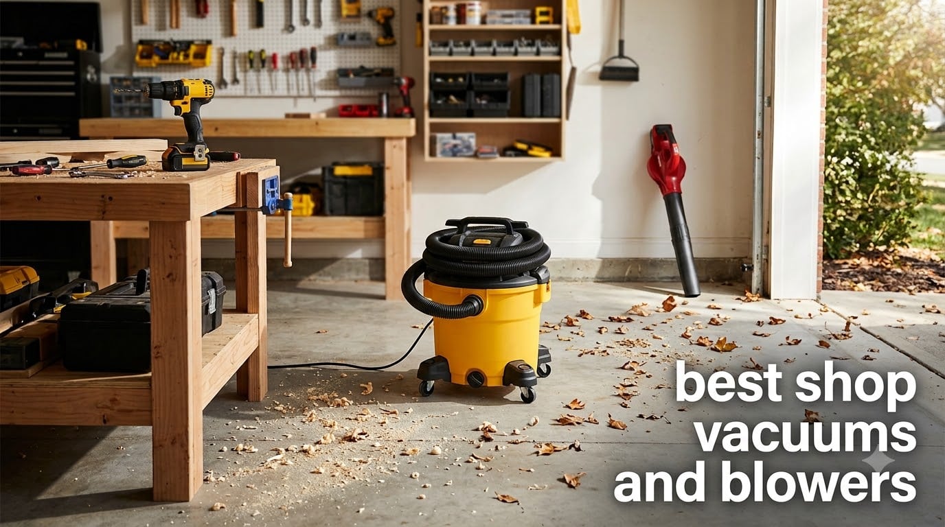 best shop vacuums and blowers