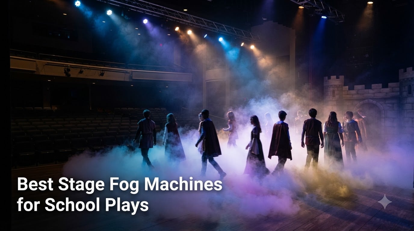 Best Stage Fog Machines for School Plays