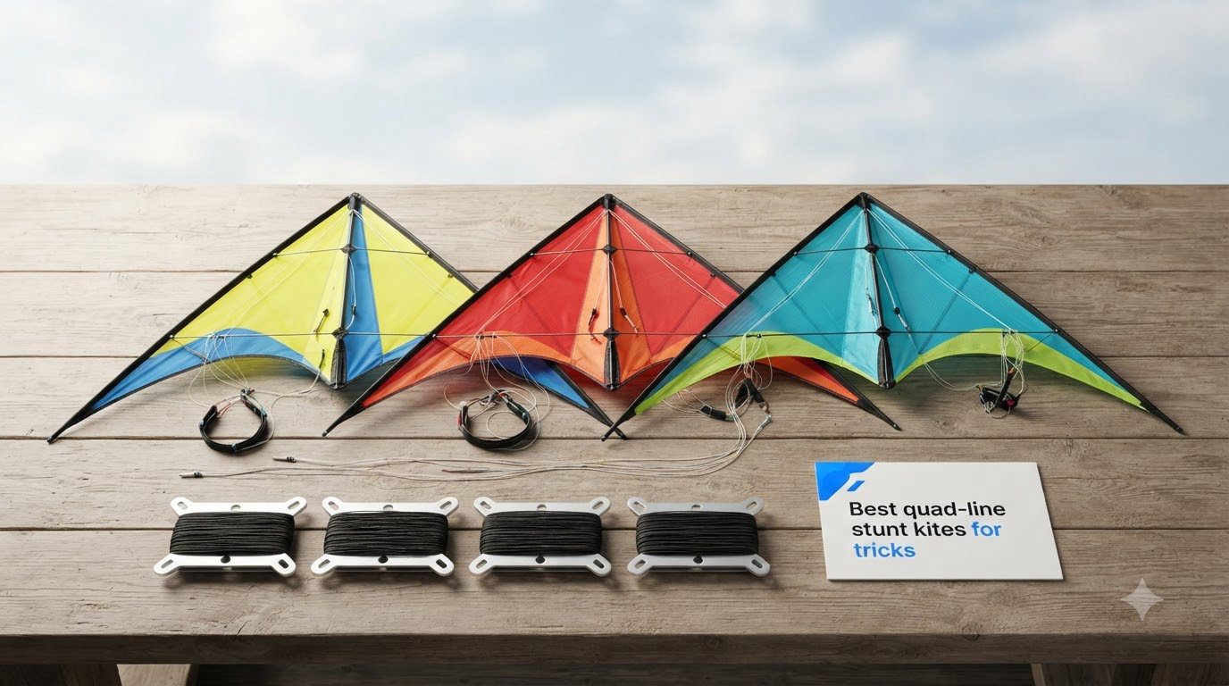 Best quad-line stunt kites for tricks