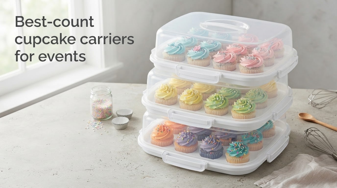 Best 36-count cupcake carriers for events