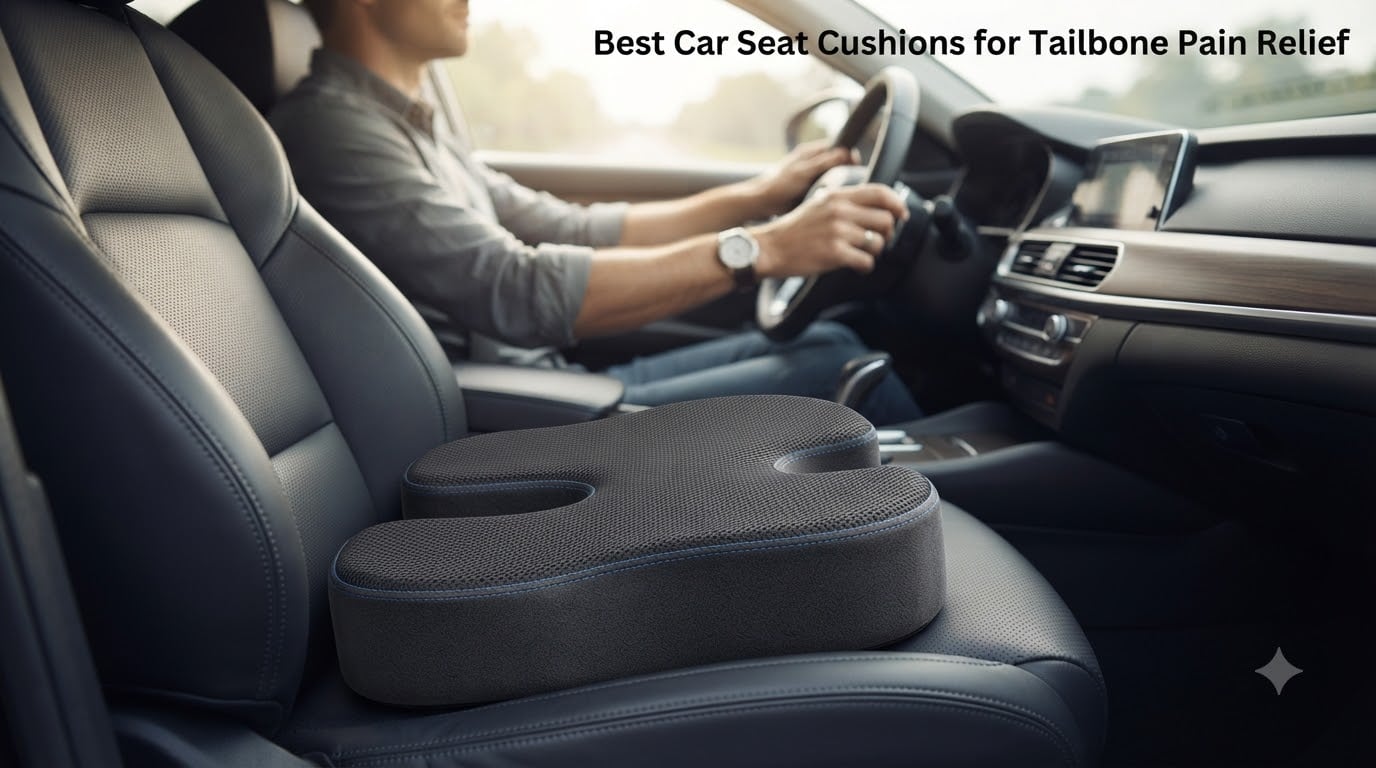 Best Car Seat Cushions for Tailbone Pain Relief