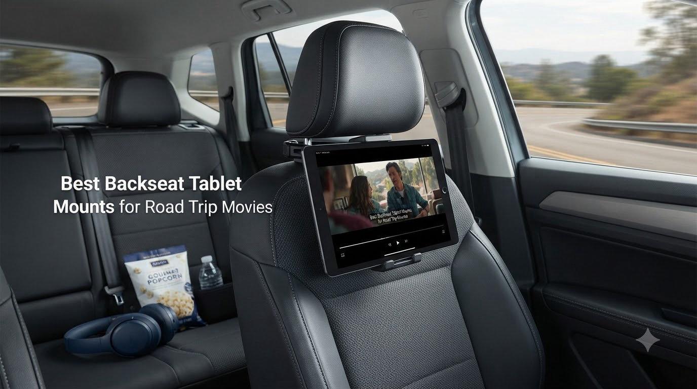 Best Backseat Tablet Mounts for Road Trip Movies