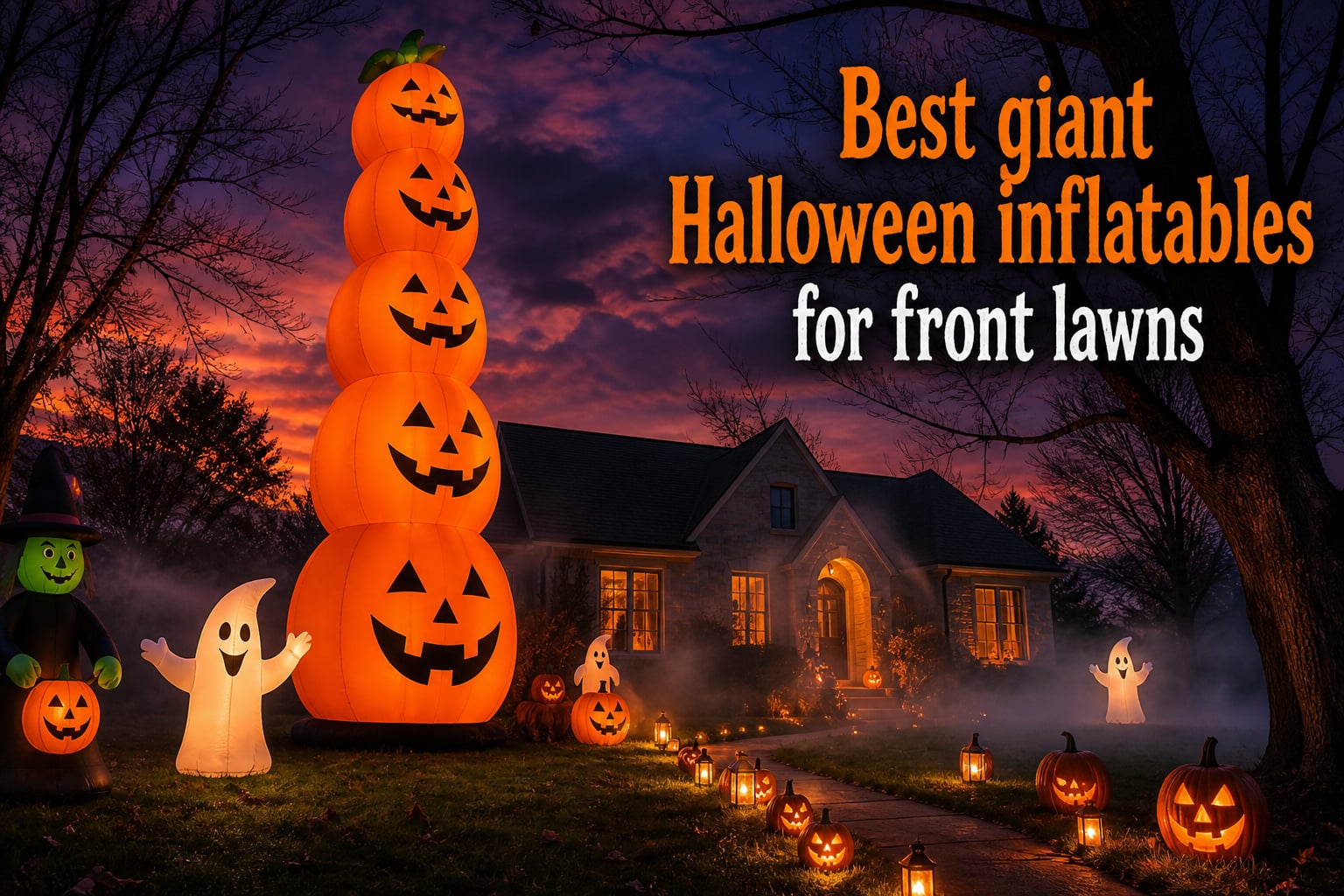 Best giant Halloween inflatables for front lawns