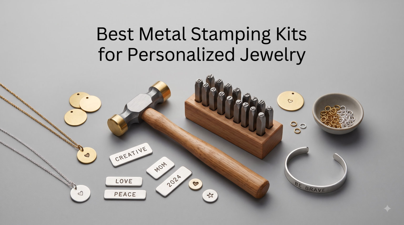 Best Metal Stamping Kits for Personalized Jewelry