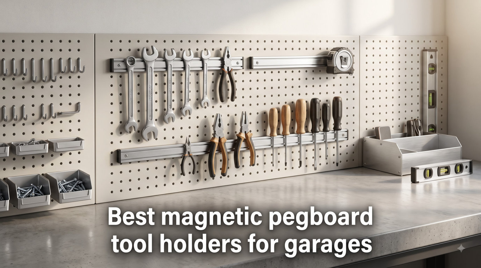 Best magnetic pegboard tool holders for garages