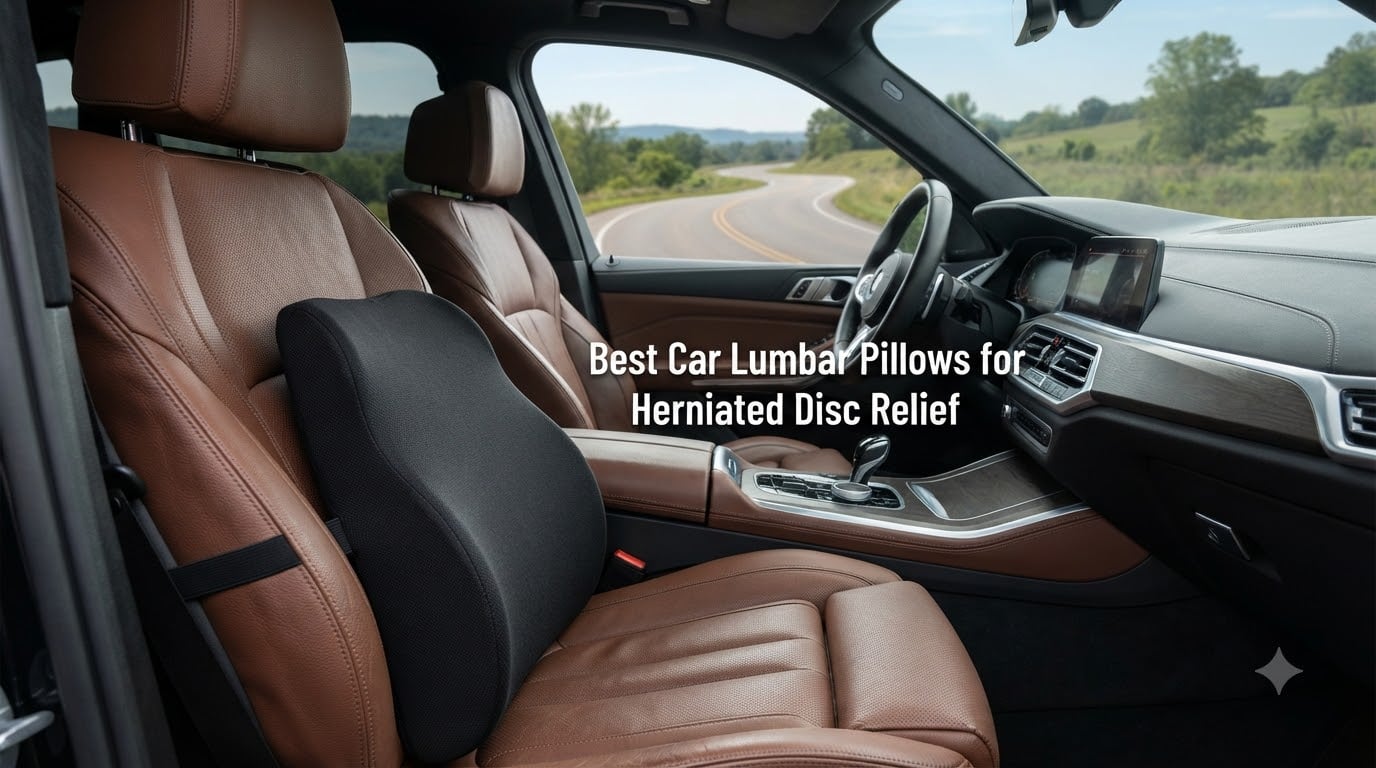 Best Car Lumbar Pillows for Herniated Disc Relief
