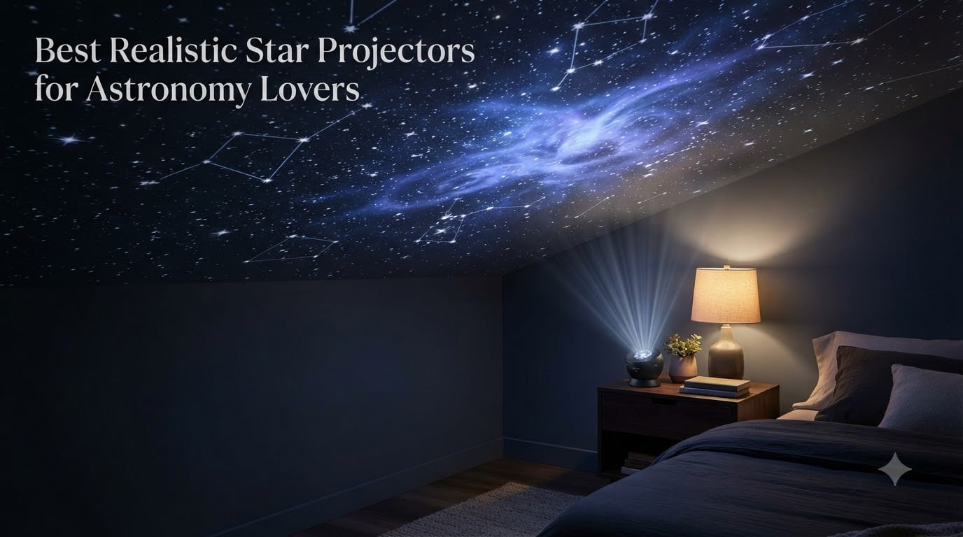 Best Realistic Star Projectors for Astronomy Lovers