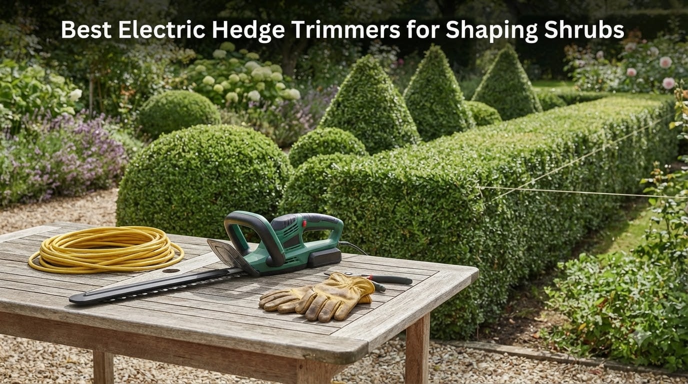 Best Electric Hedge Trimmers for Shaping Shrubs
