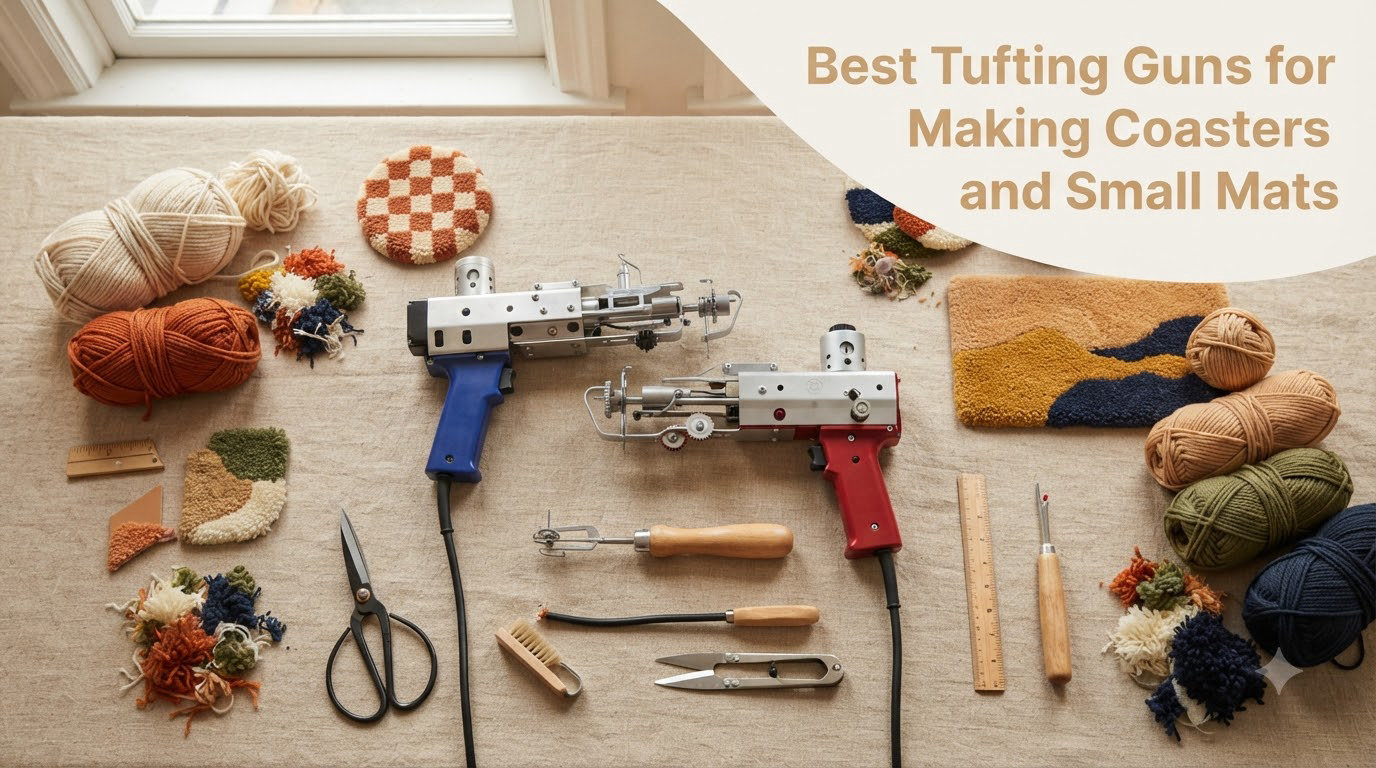 Best Tufting Guns for Making Coasters and Small Mats