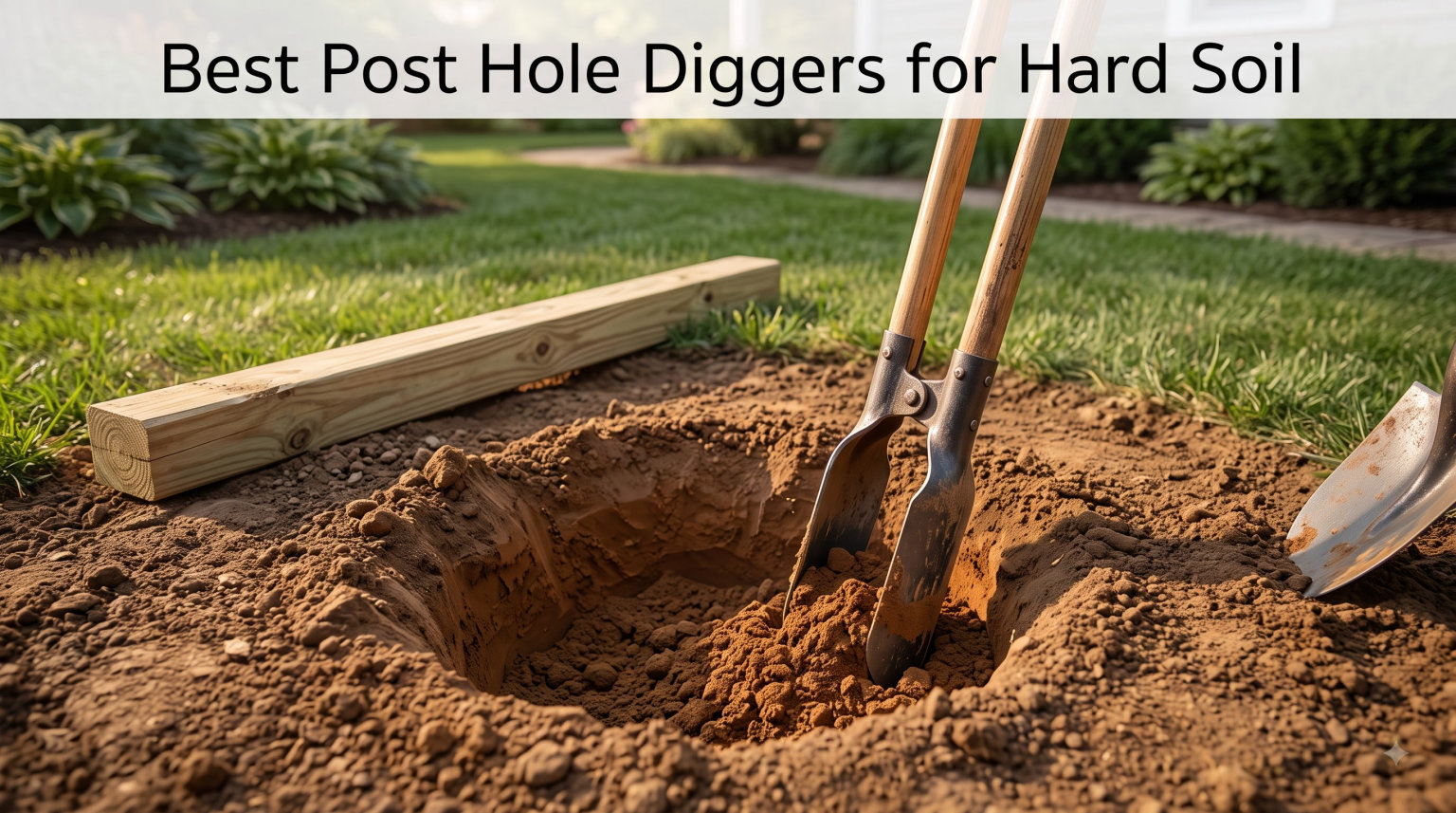 Best Post Hole Diggers for Hard Soil