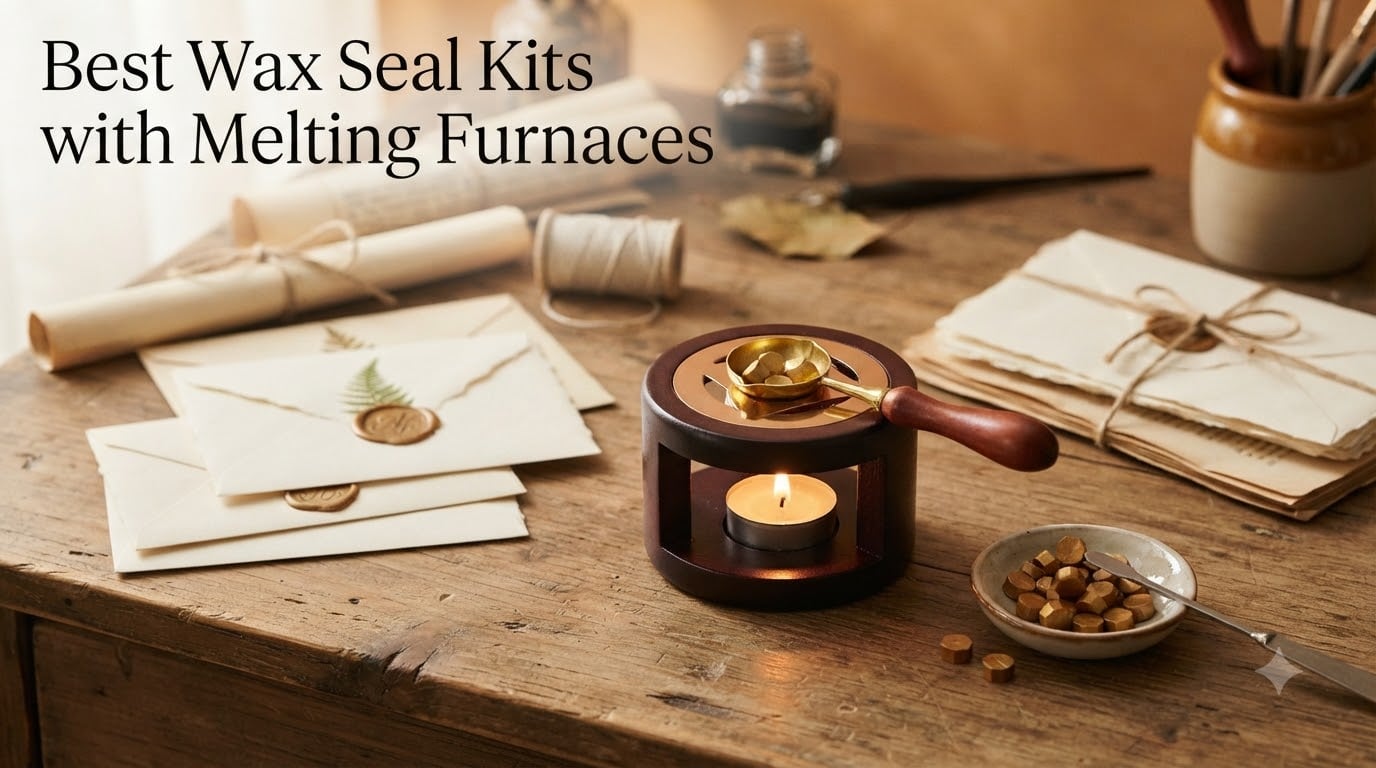 Best Wax Seal Kits with Melting Furnaces