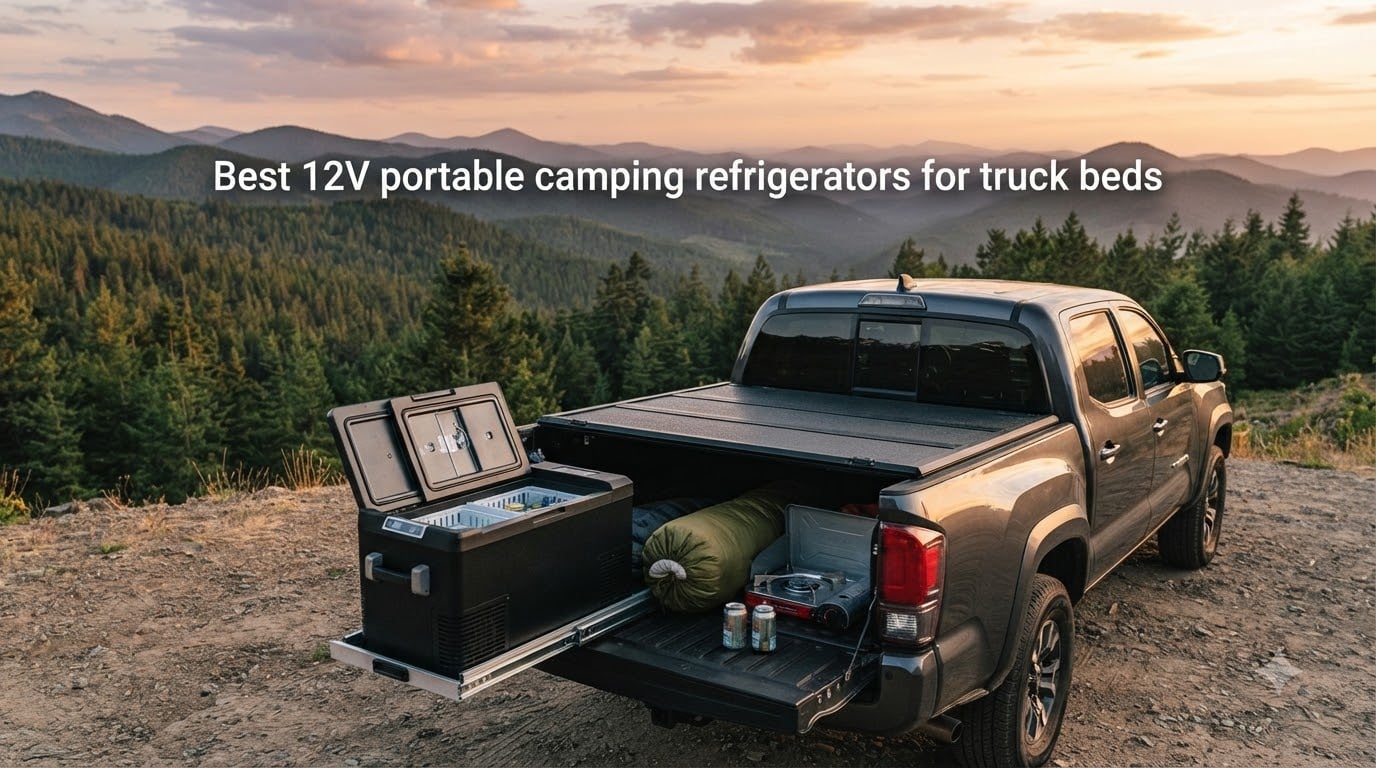 Best 12V portable camping refrigerators for truck beds
