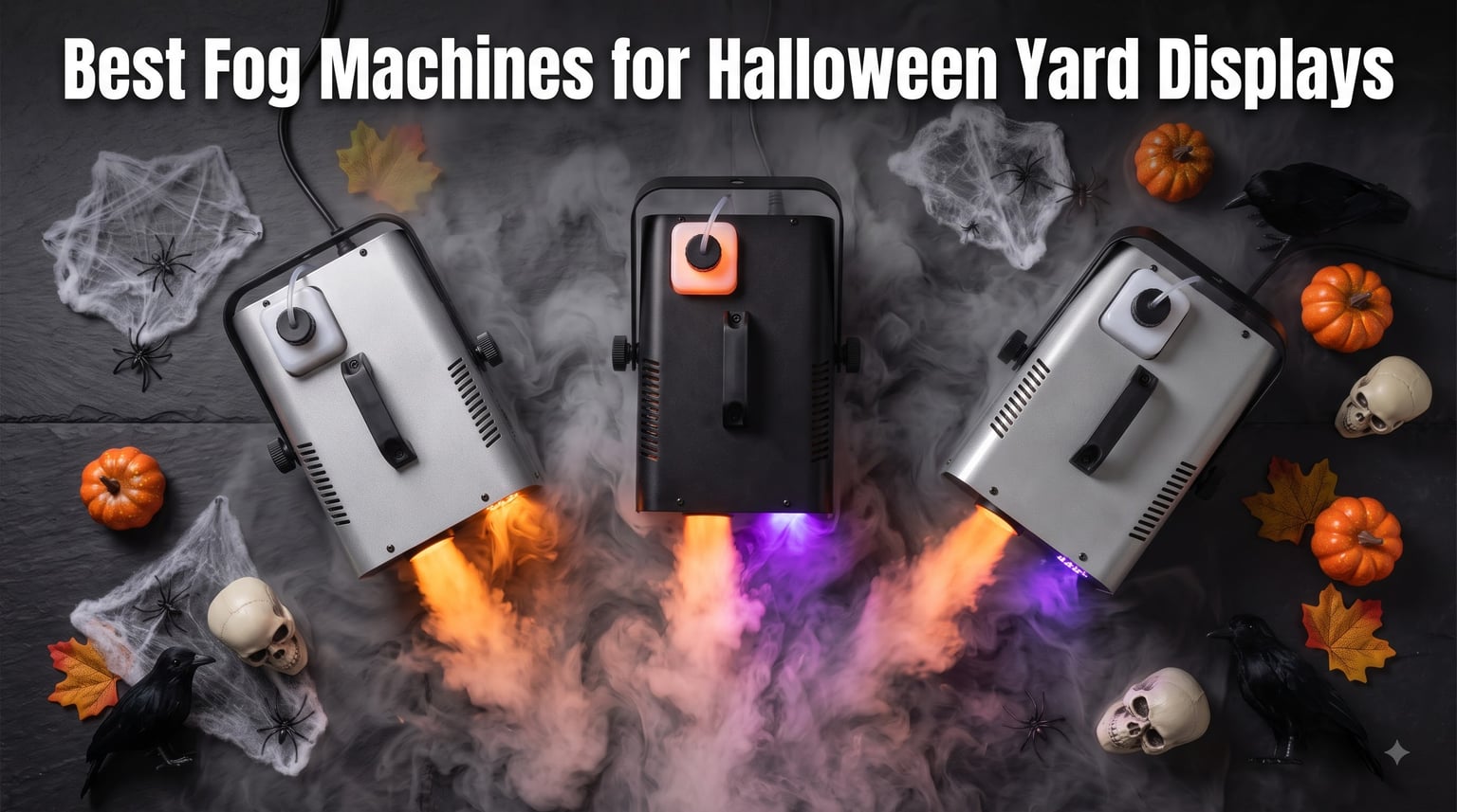 Best Fog Machines for Halloween Yard Displays