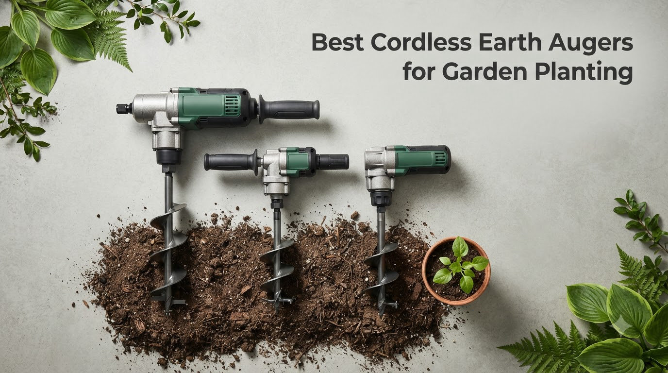 Best Cordless Earth Augers for Garden Planting