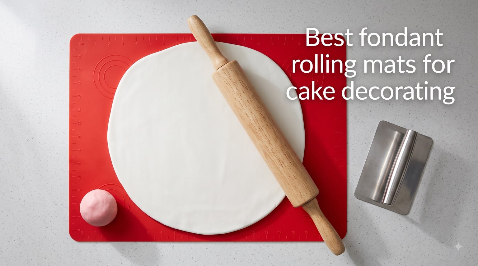 Best fondant rolling mats for cake decorating